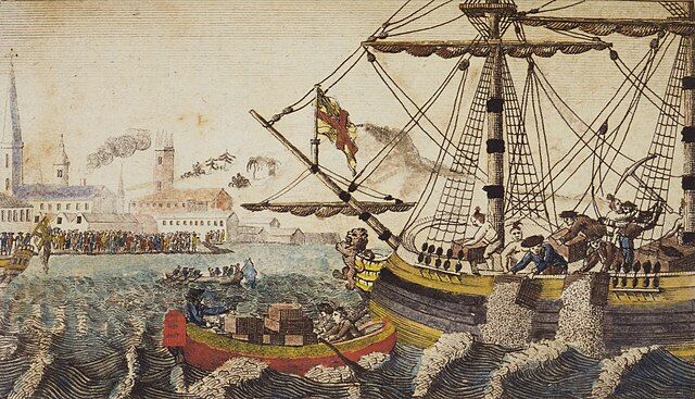 Tea Act 1773 Facts For Kids Background Causes Aftermath History Tea Act 1773 Facts For Kids Background Causes Aftermath History
